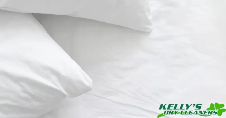 Fresh white bed linens with two pillows. | KDC