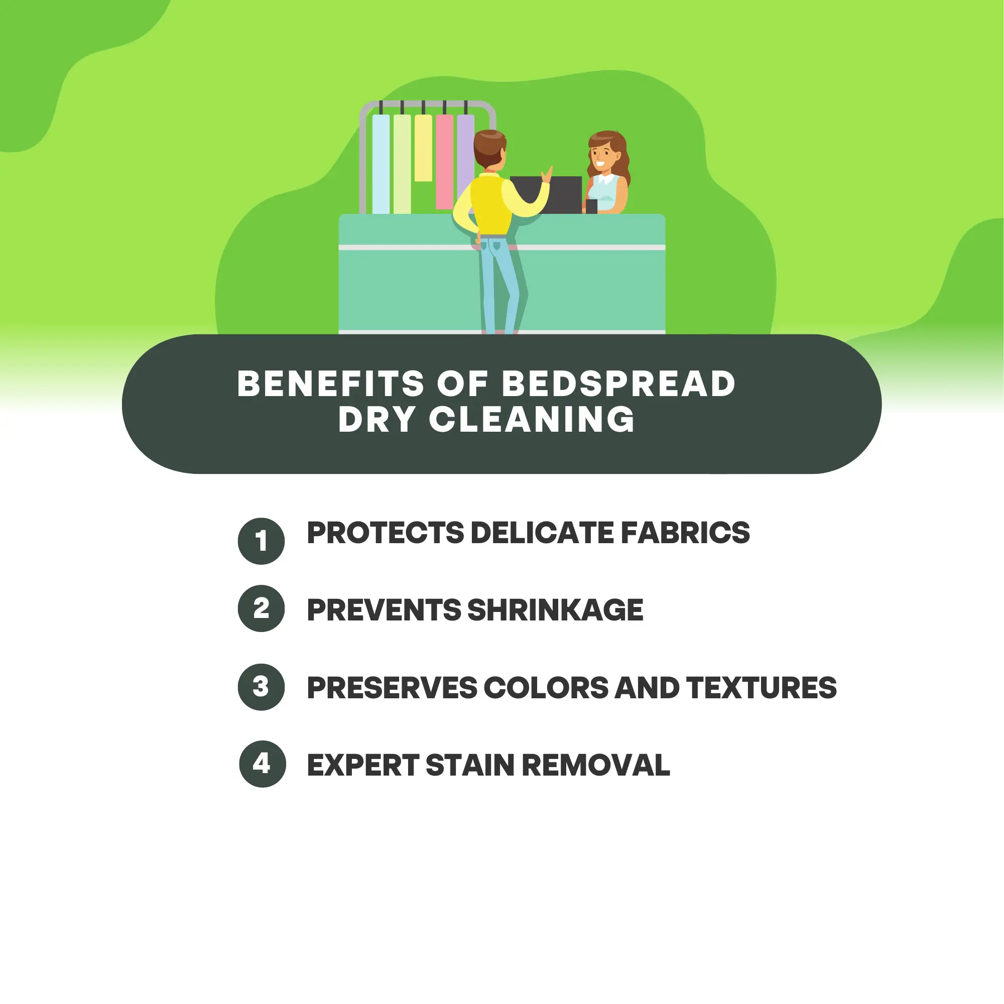 Benefits of Bedspread Dry Cleaning