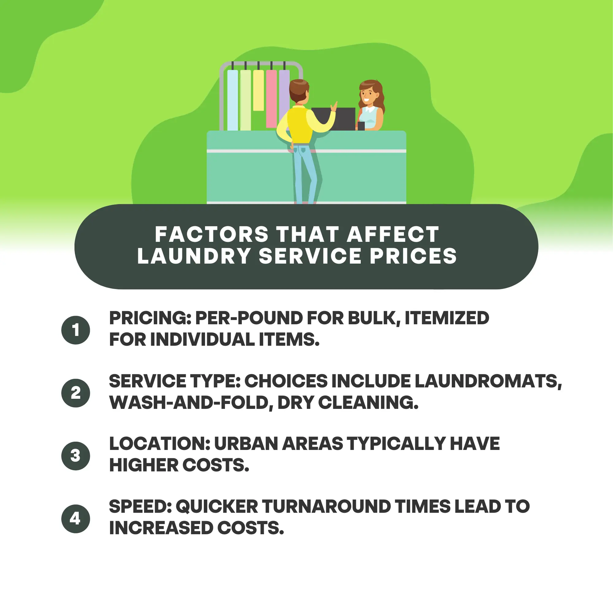 Factors That Affect Laundry Service Prices