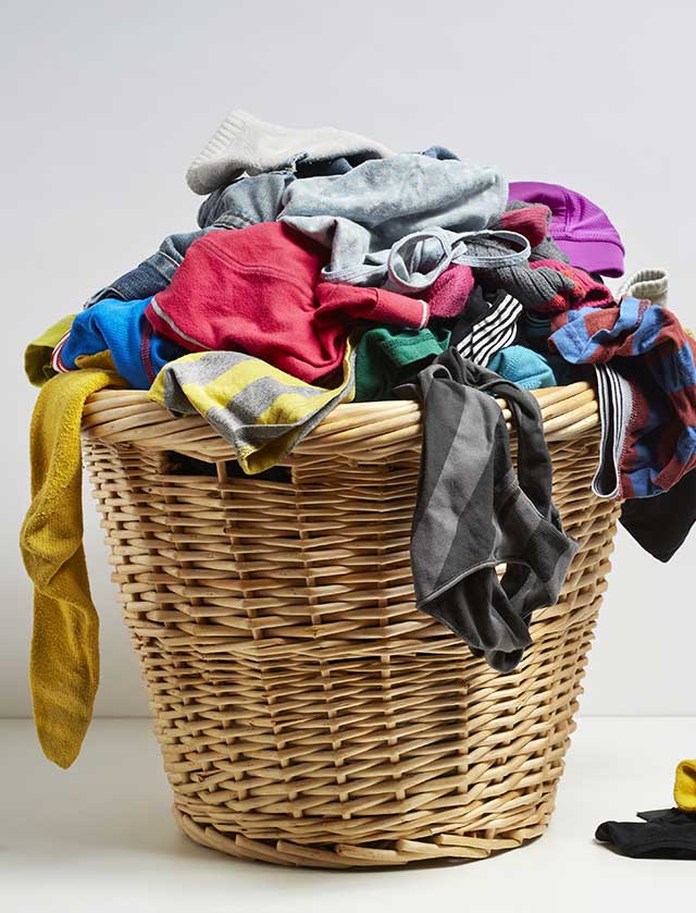 KDC Overflowing laundry basket